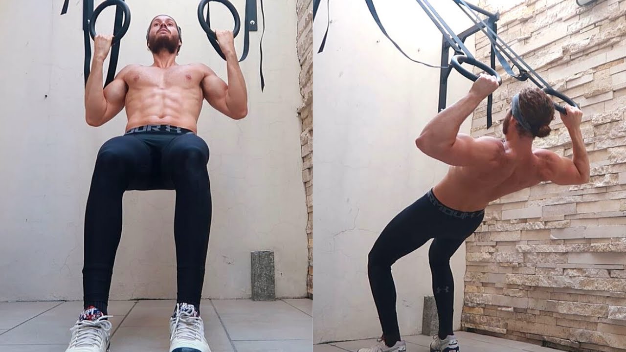 RUTINA PARA ESPALDA CON ANILLOS DE GIMNASIA (PRINCIPIANTES)