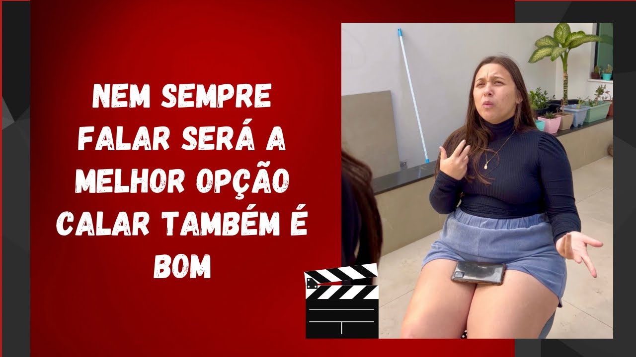 Nem sempre falar será a melhor opção calar também é bom