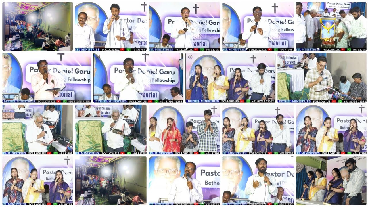 Pastor Daniel Garu Memorial Service Highlights