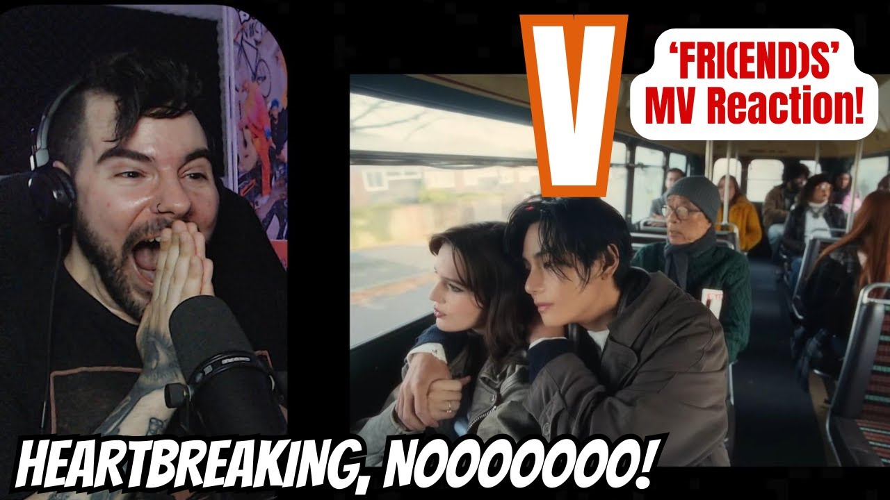 V (of BTS) - 'Fri(end)s' MV Reaction!