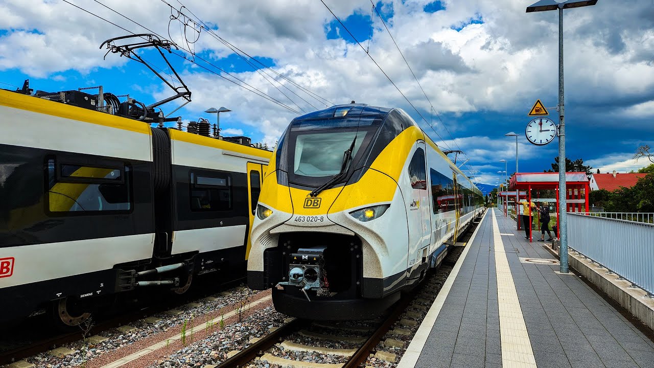 Führerstandsmitfahrt | Gottenheim➡️Endingen a.K. | Breisgau-S-Bahn S11 | BR463