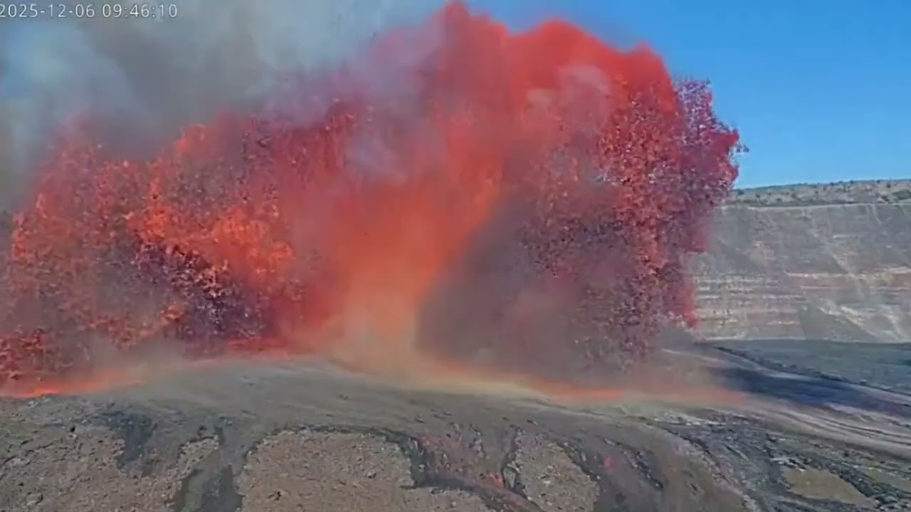 התפרצות הר געש בהוואי צילומי לבה מטורפים שחובה לראות! [4K]