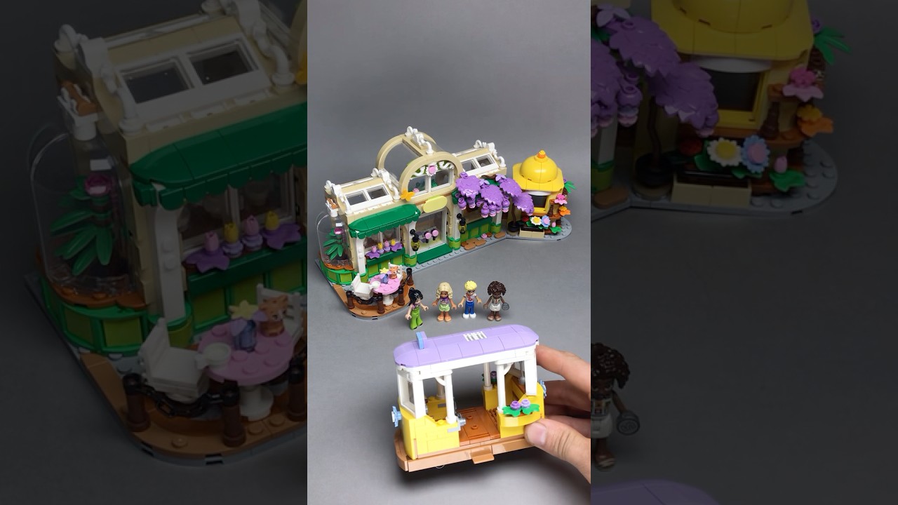 LEGO Friends #42671 Кафе и цветочный магазин 🌹☕️🏡 #legofriends #rlfm #отзывы #подарки #кафе #любовь