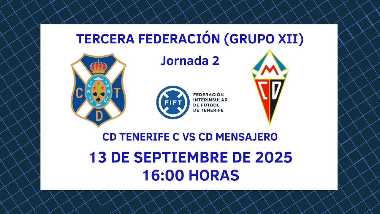 Directo | Tenerife | Tercera Federaci&oacute;n: CD Tenerife C - CD Mensajero
