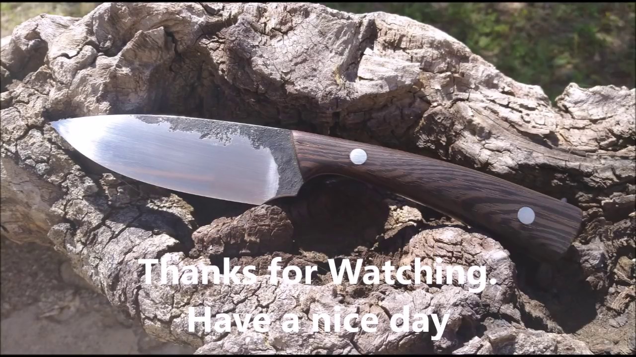 Knifemaking : Lets make a knife from a file
