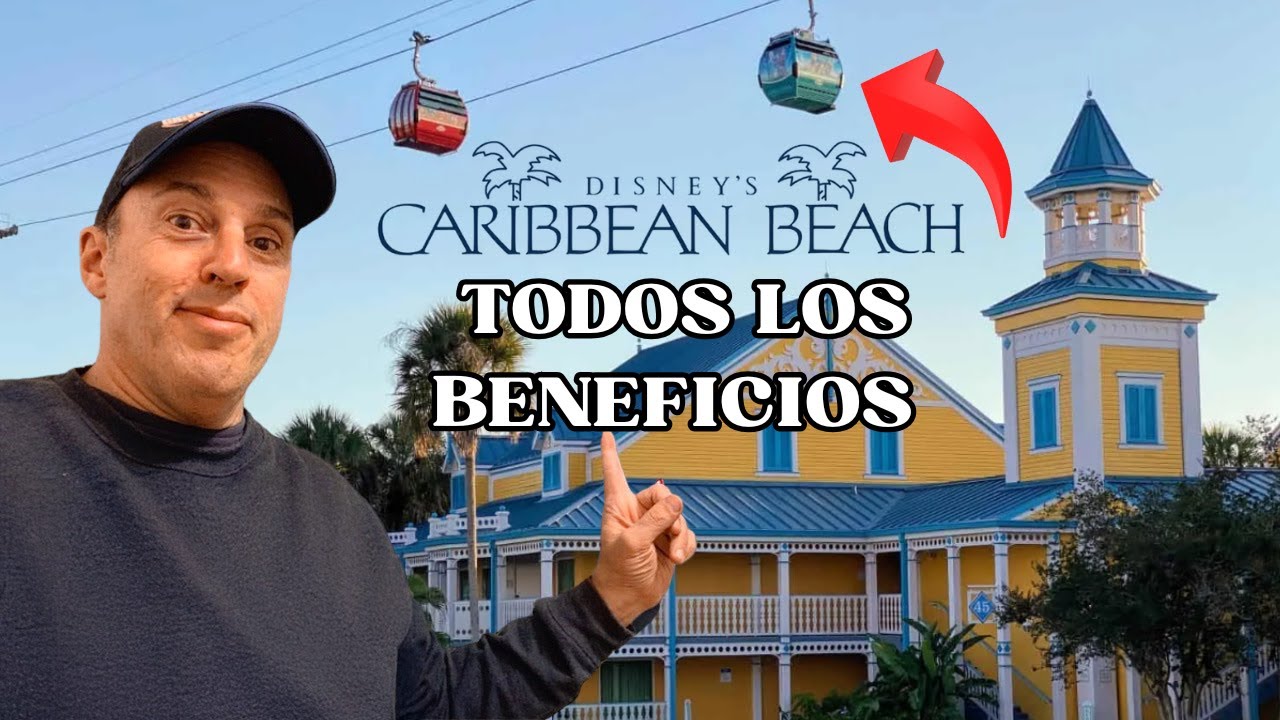 &iexcl;As&iacute; es quedarse en el hotel m&aacute;s colorido de Disney! Disney Caribbean Beach