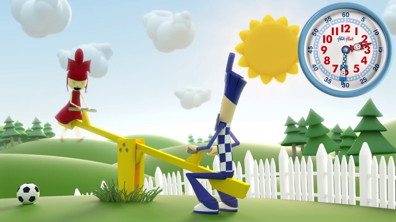 Learn to tell the time with Flik and Flak