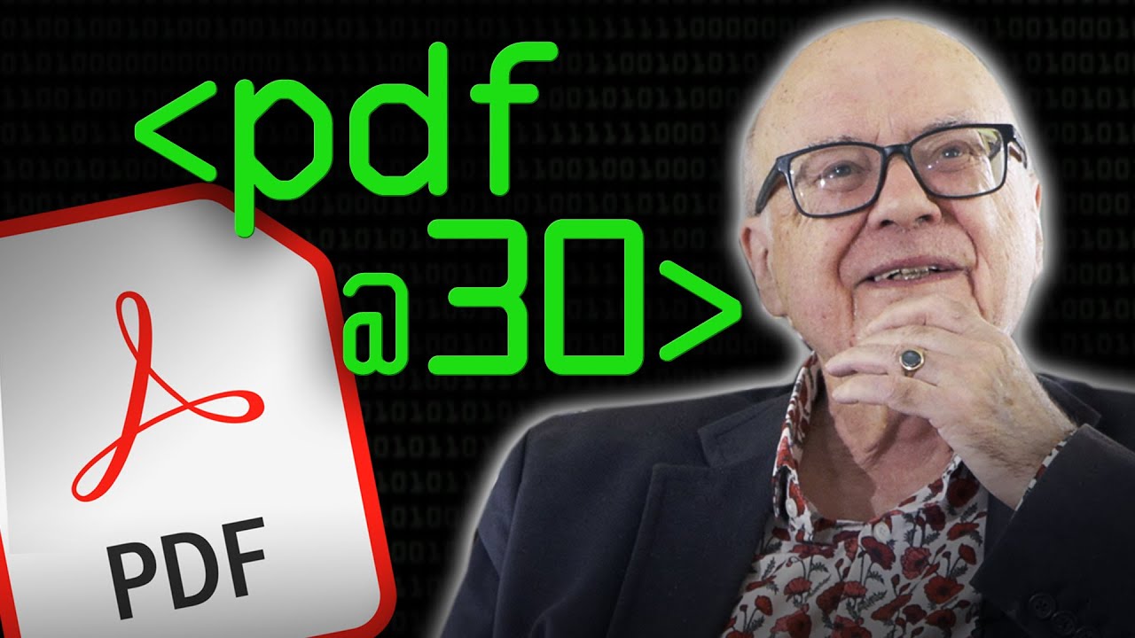 Discussing PDF@30 Years Old - Computerphile