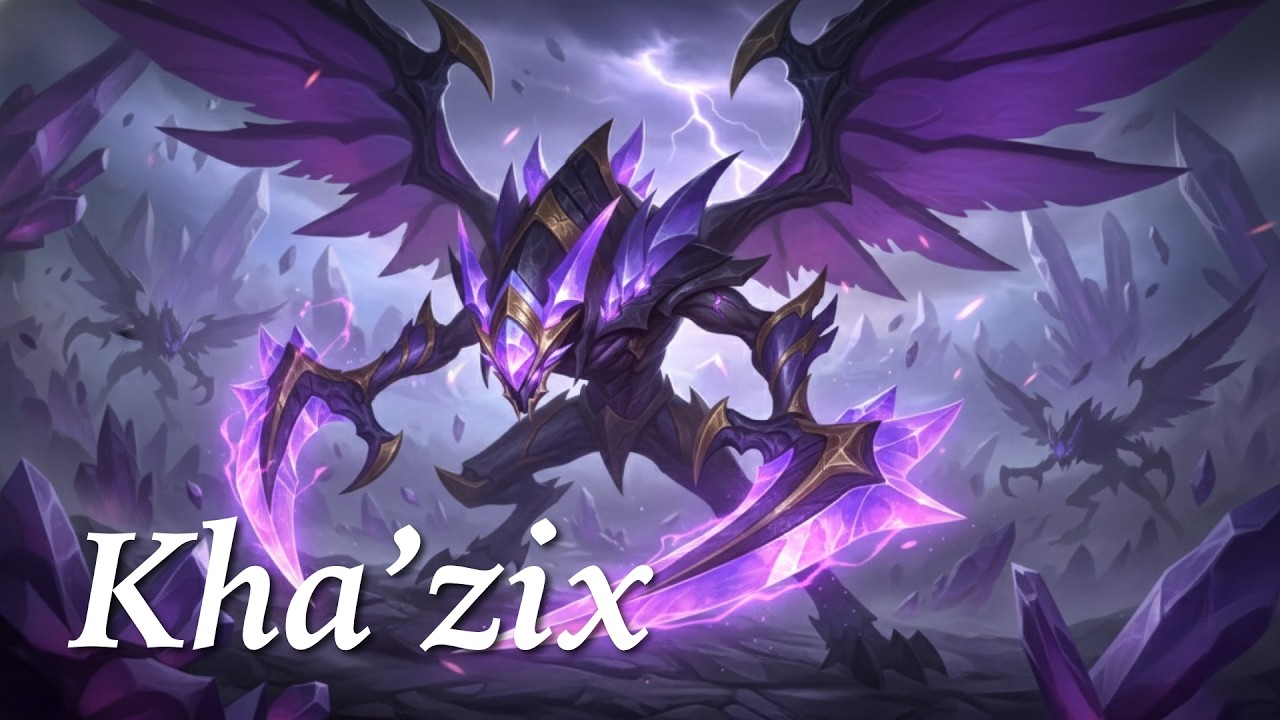 공허의 약탈자 👾 카직스(Kha'Zix) 전용 플레이 브금: 진화하는 포식자의 선율 | [LoL] Kha'Zix Music