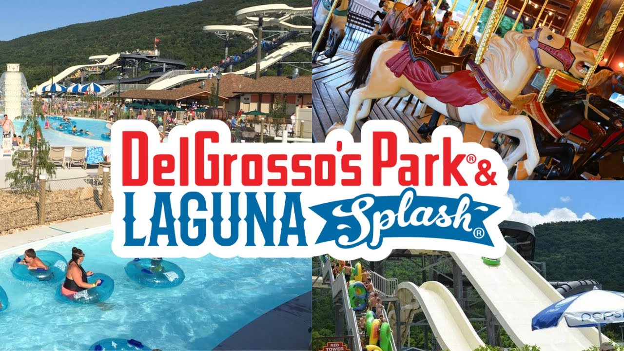 DelGrosso's Amusement Park & Laguna Splash Water Park Vlog