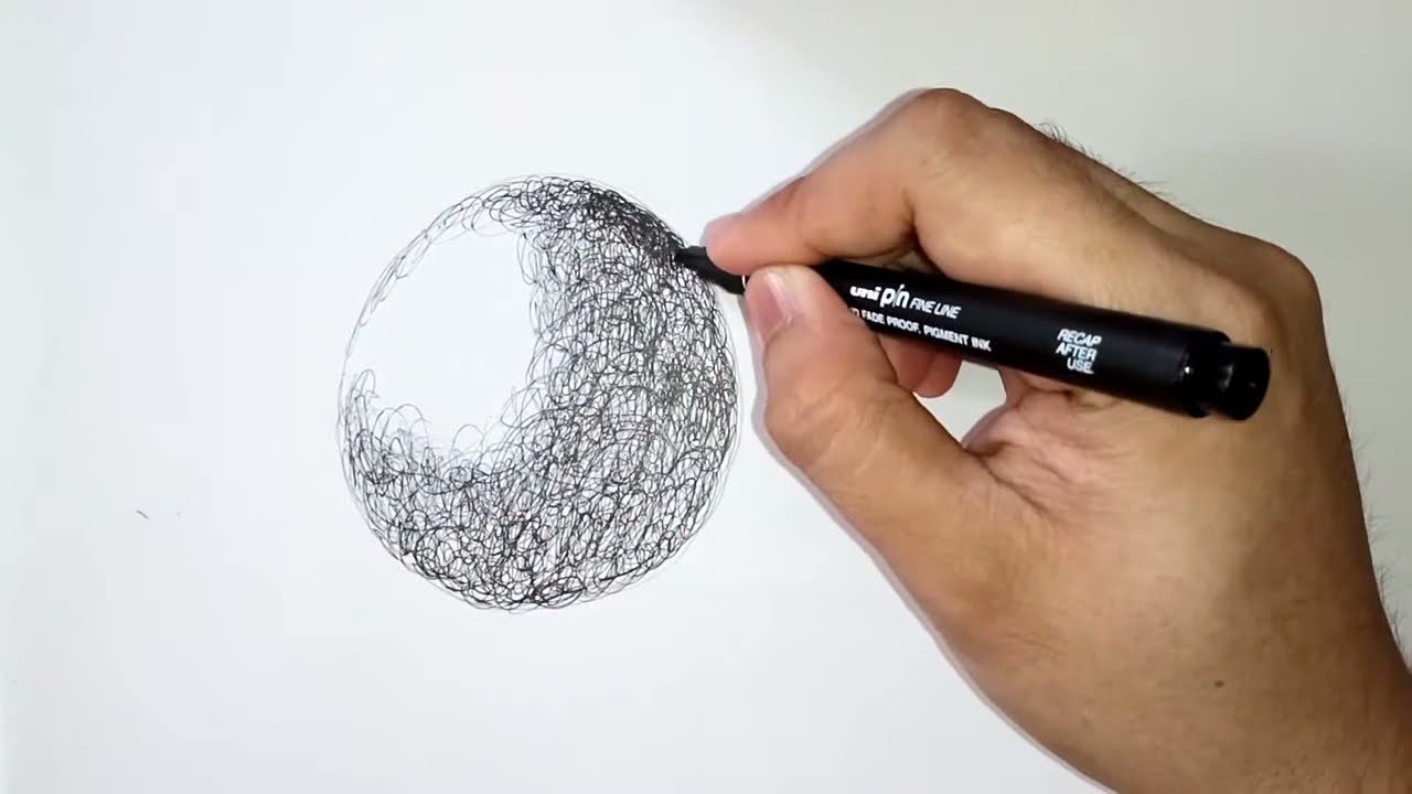 How to draw scribble || tutorial for beginners