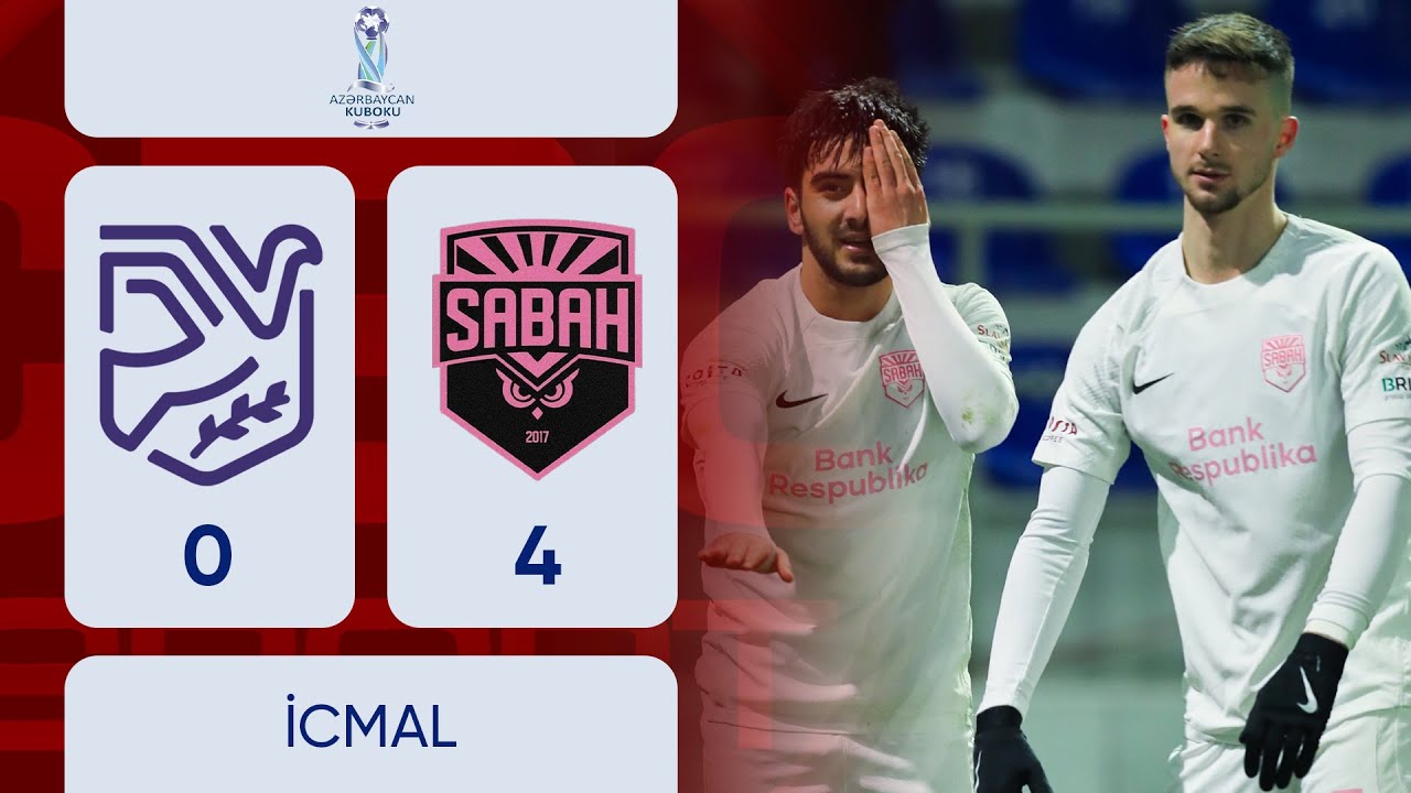 Sumqayıt 0:4 Sabah | Azərbaycan kuboku, 1/4 final | İCMAL