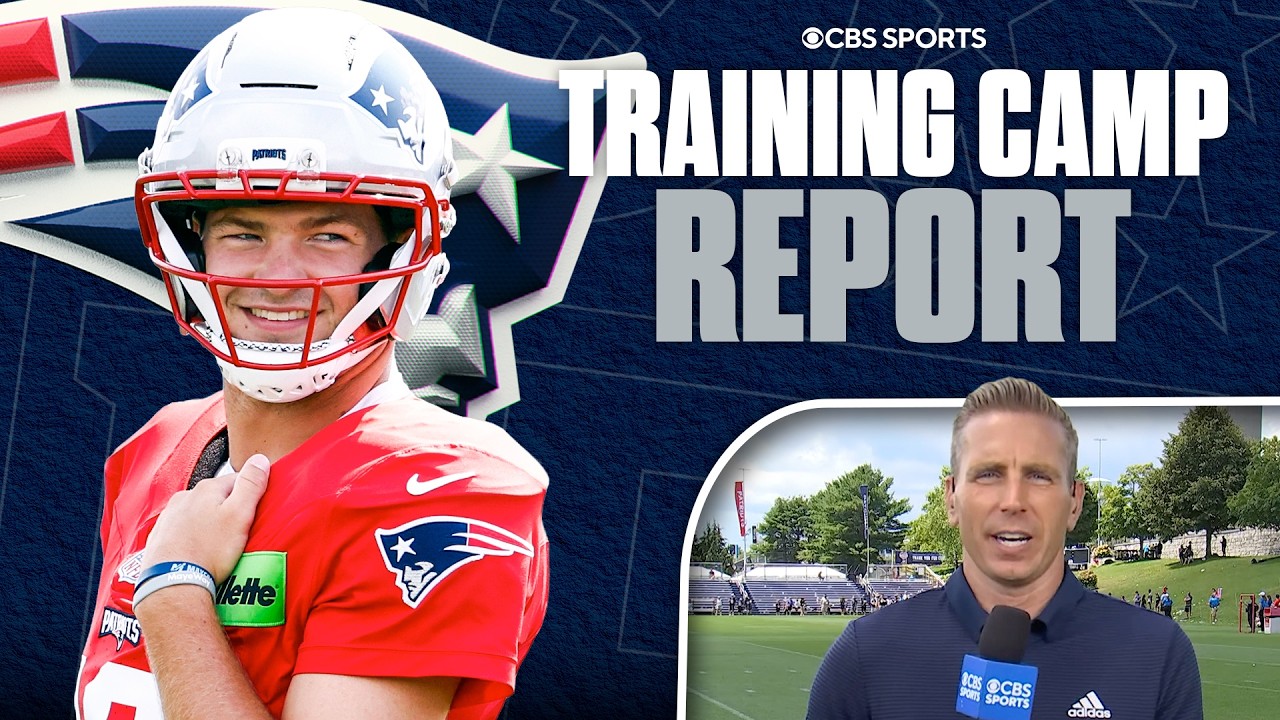 Patriots training camp UPDATE: Drake Maye + AJ Brown connection, Christian Gonzalez contract talk