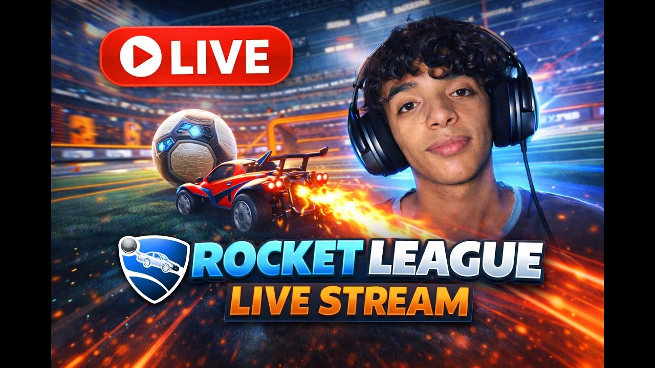 هنلعب رانك روكيت ليج و هنلعب مع المتابعين | rocketleague