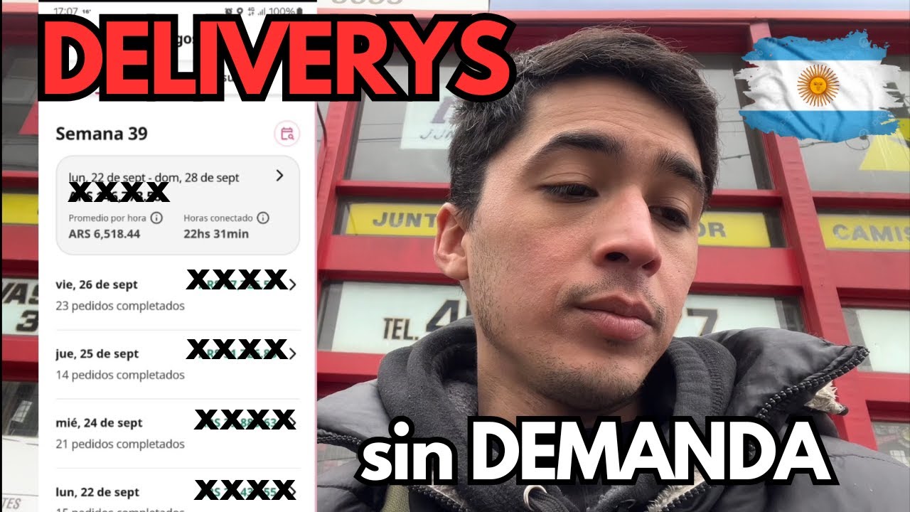 Delivery en Argentina 2025: &iquest;Por qu&eacute; hay tan pocos pedidos?
