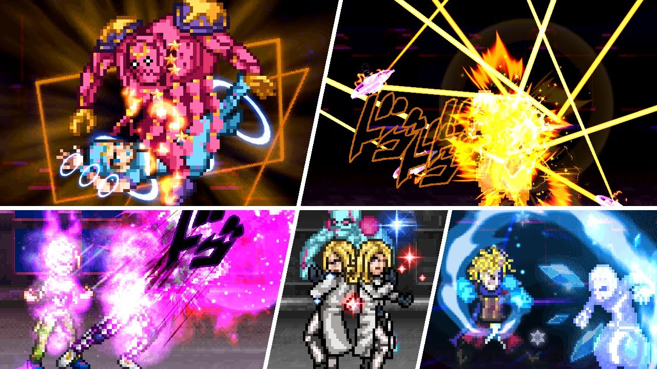 All New Characters' Ultimate Attacks from JoJo's JUS Edition - Mugen