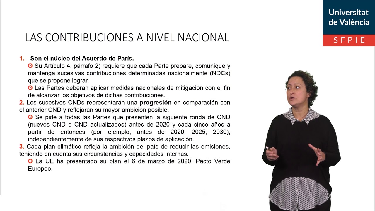 El Acuerdo de Par&iacute;s de 2016
