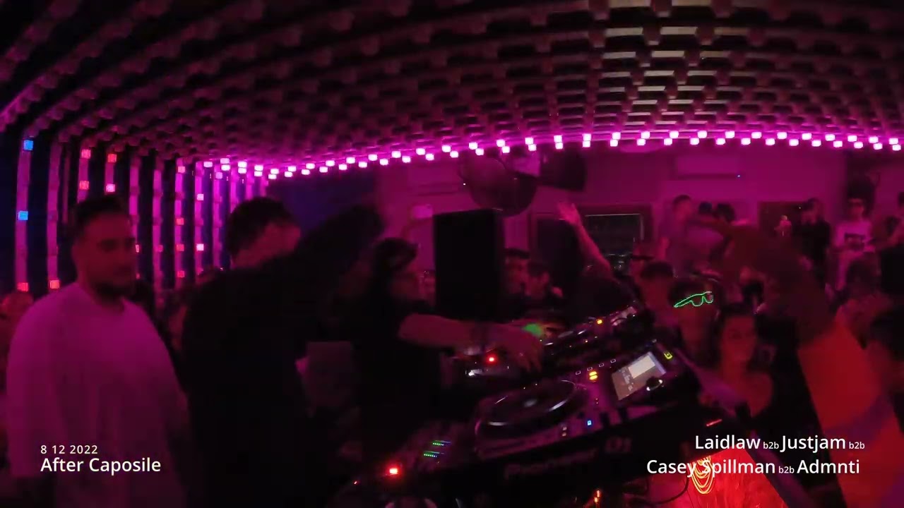 LAIDLAW, JUSTJAM, CASEY SPILLMAN, ADMNTI • AFTER CAPOSILE •08/12/22 • Spaceship • Musile di Piave VE