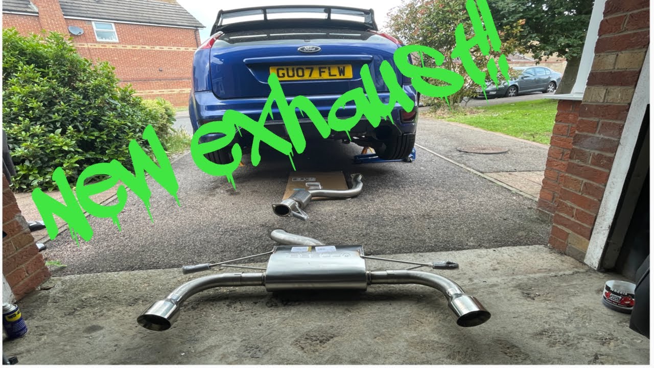 Focus ST gets new exhaust!! (COBRA)