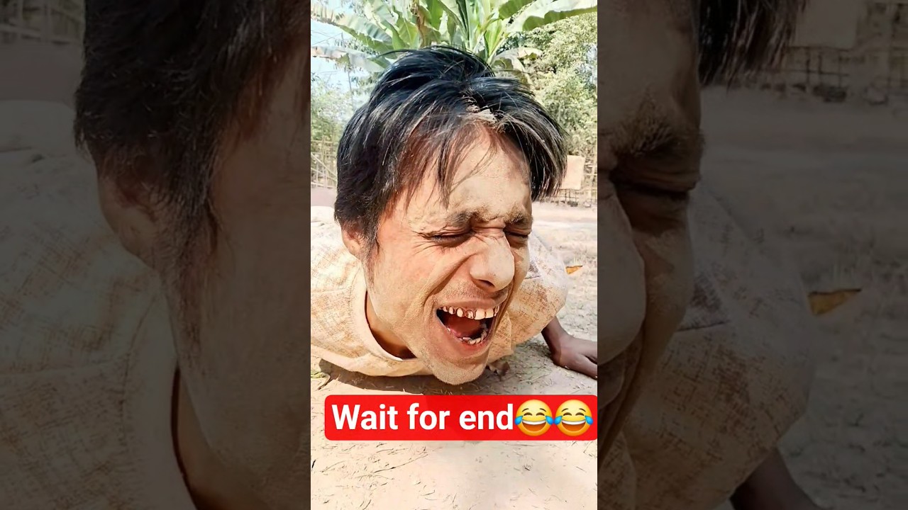 wait for end🤣🤣#funny video #comedy #trending #virelshort #reels