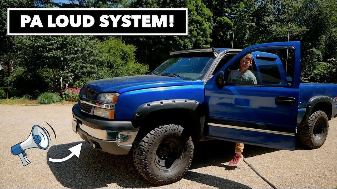 Custom PA Loud System // Chevy Silverado 1500
