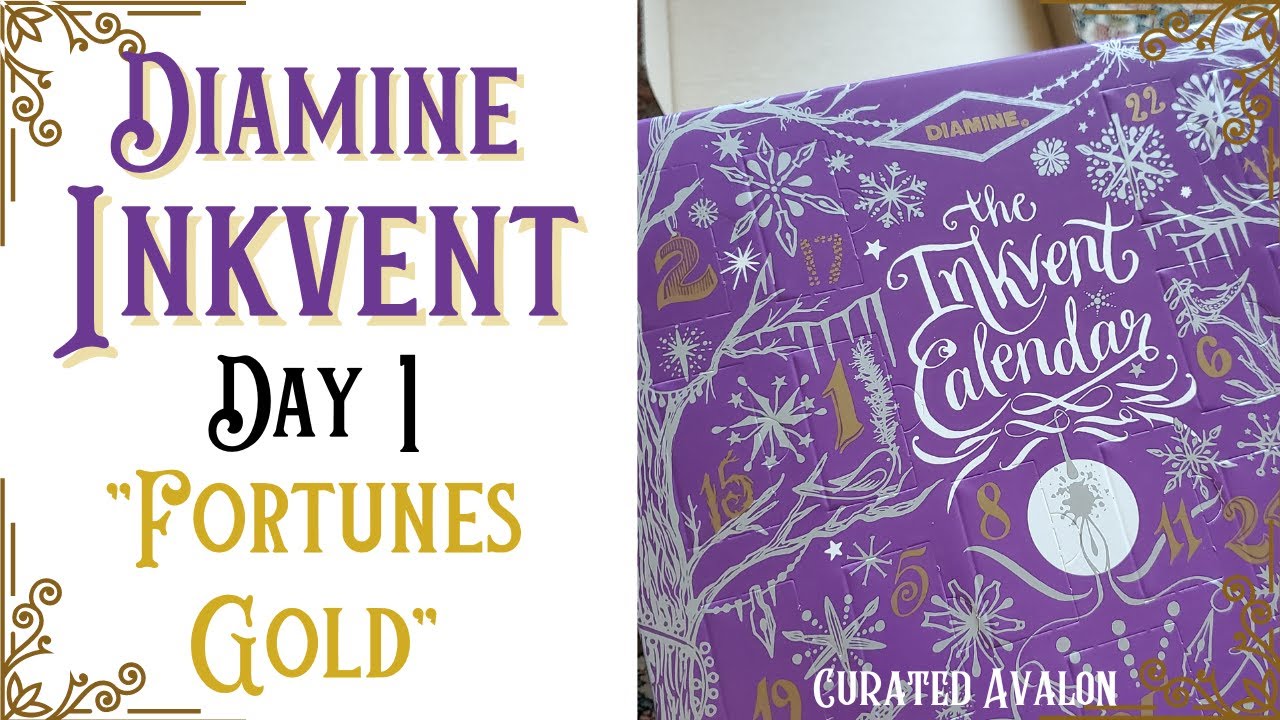 Day 1 of Diamine Inkvent 2023! 