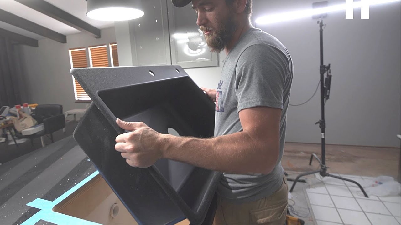 Kitchen Island Sink Install | Kohler Neoroc