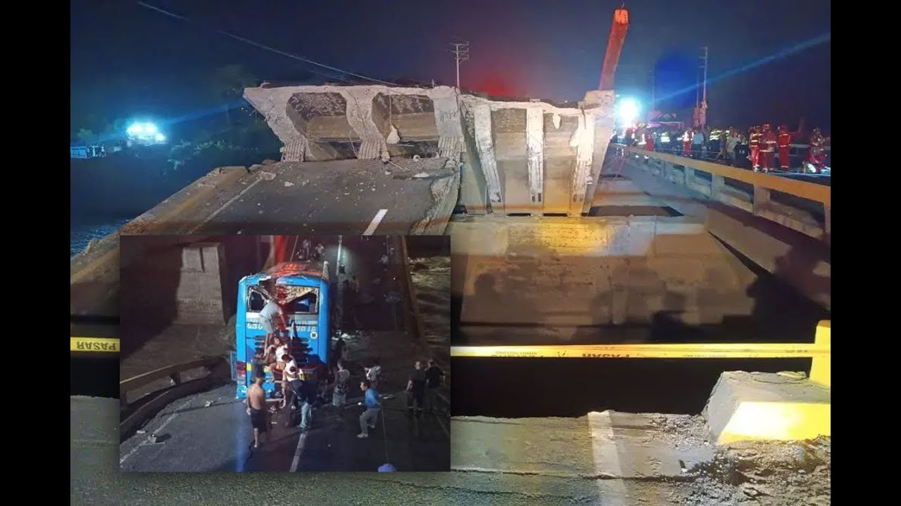 Chancay: Puente se cae y deja dos y muertos y más de 40 heridos