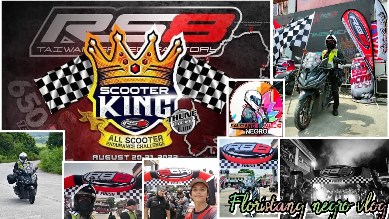 RS8 SCOOTER KING,all scooter endurance challenge, NALIGAW SA 1ST CHECKPOINT.#RS8SCOOTERKING