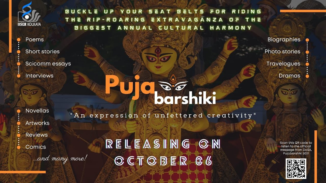 Publication of PujaBarshiki 2021 by IISER Kolkata