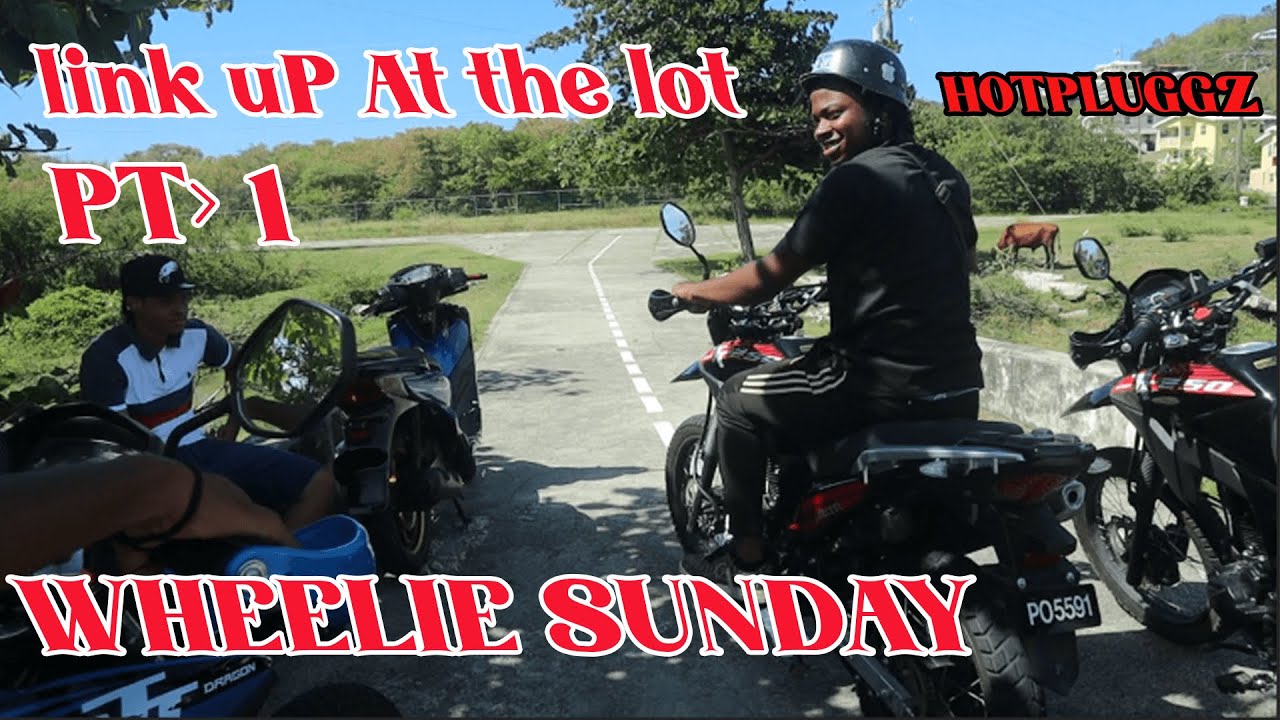 Wheelie Sunday link up at the lot - BEKY hurt dem | Storyboy Vlogs