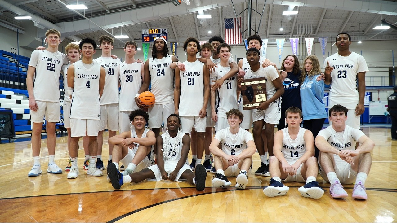 2026.02.27 DePaul Prep IHSA 4A Regionals Post Game Awards Activities