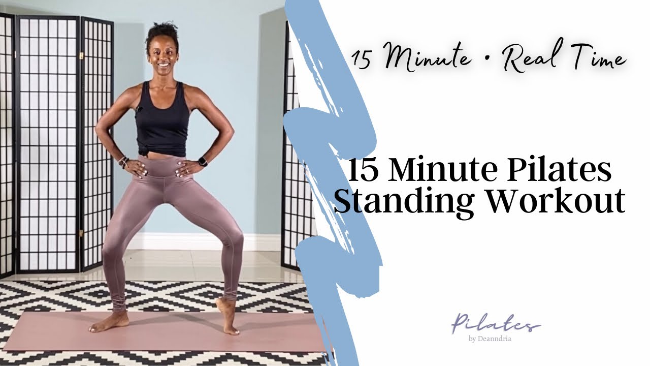 Pilates Total Body Workout | Standing Pilates 15 Minute Workout // Pilates by Deanndria