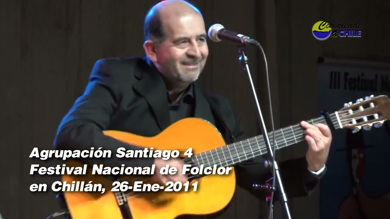 Agrupaci&oacute;n Santiago Cuatro - Voy pa'Mendoza - Festival Nacional de Folclor Chill&aacute;n 2011 26 02