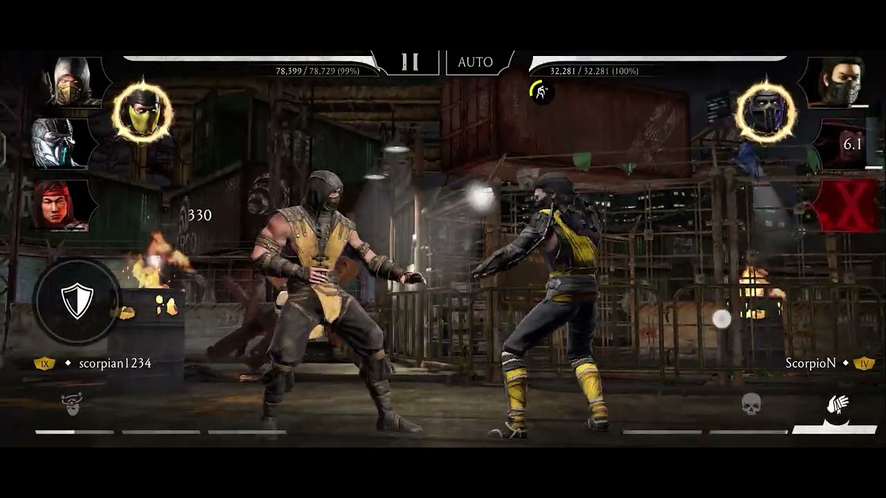 Quick Battle Showdown – Liu Kang & Lin Kuei vs Shirai Ryu