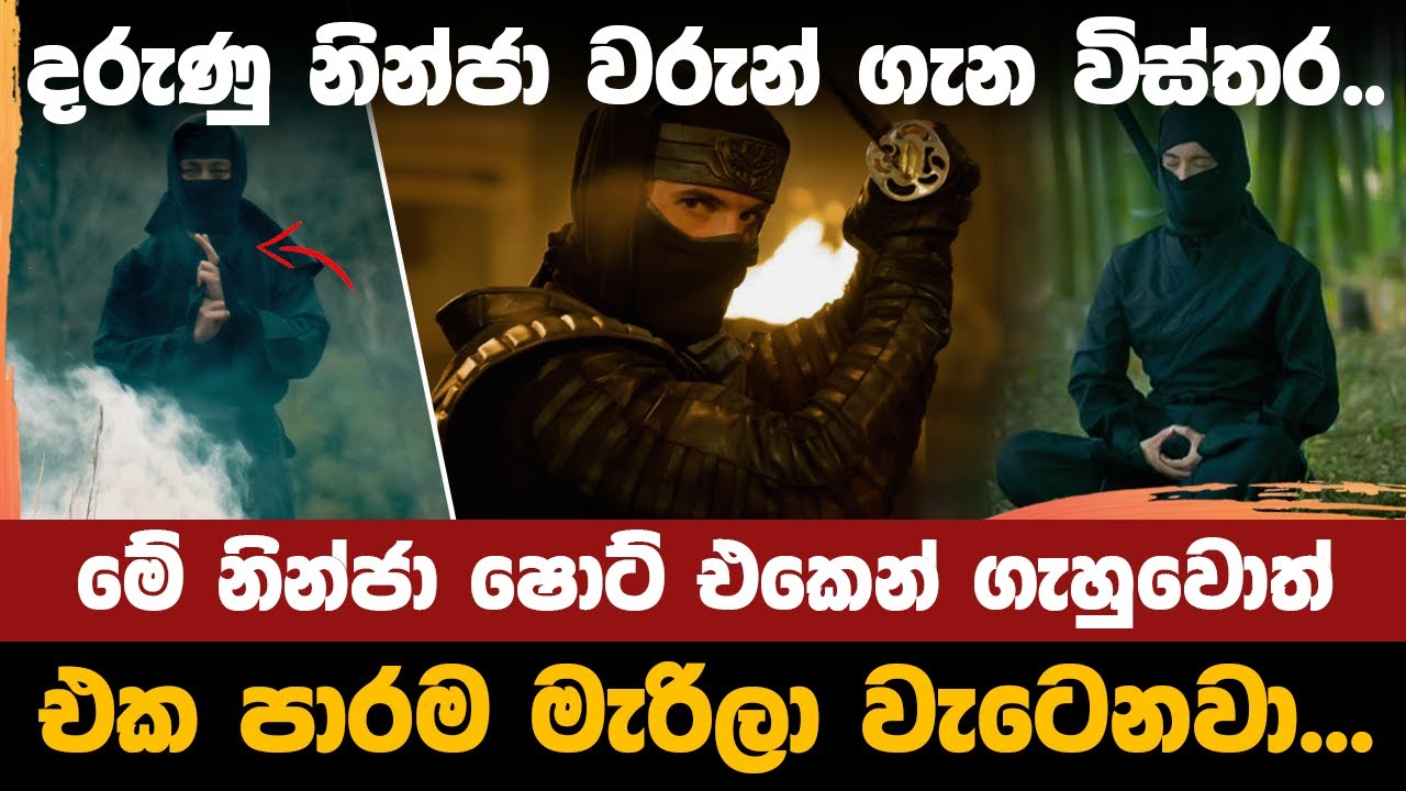 දරුණු නින්ජා වරුන් ගැන විස්තර | Details about Fierce Ninjas