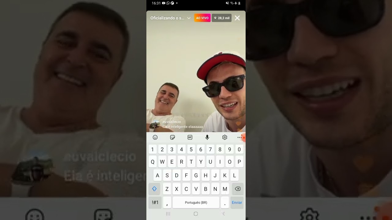 Leo Picon e Pai de Jade Picon fazem LIVE e falam de JADE