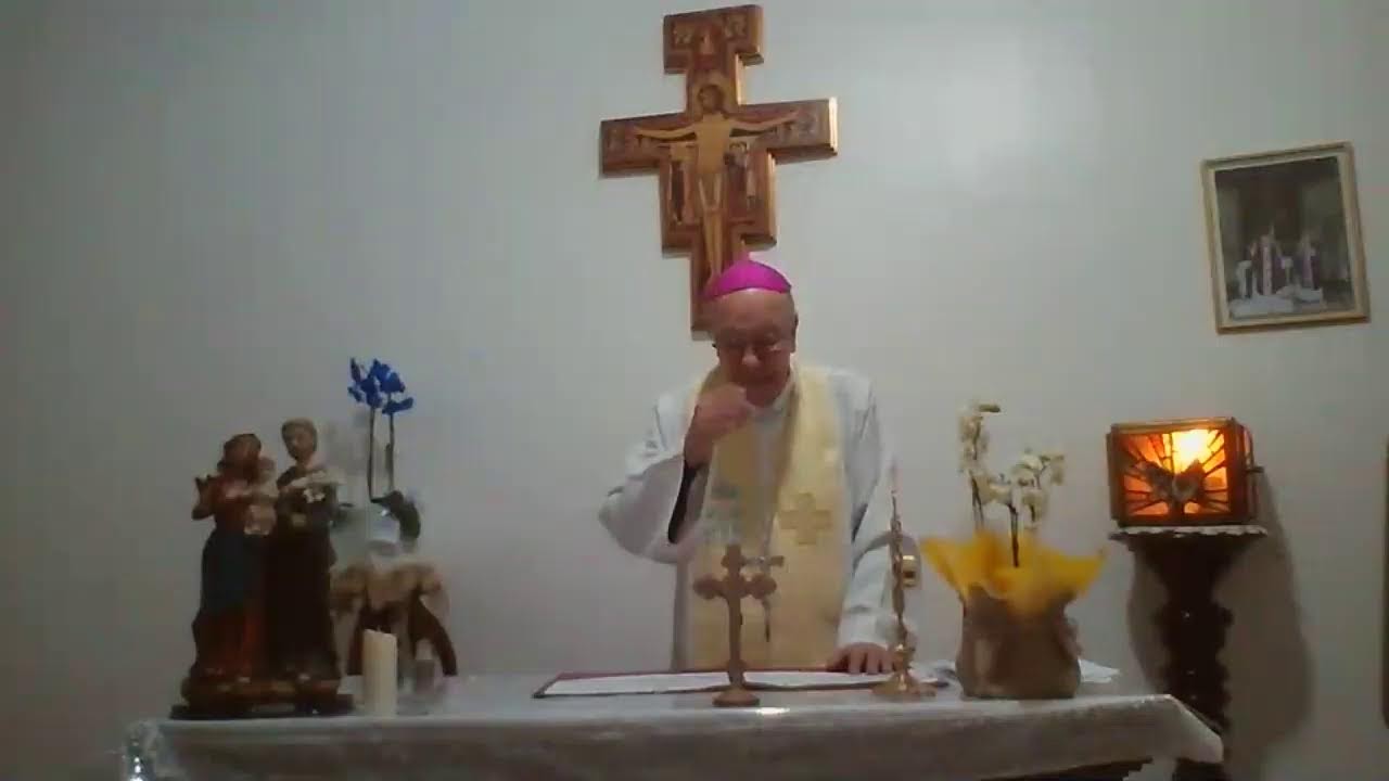 Santa Missa e oração da manhã - S.João Apóstolo e Evangelista