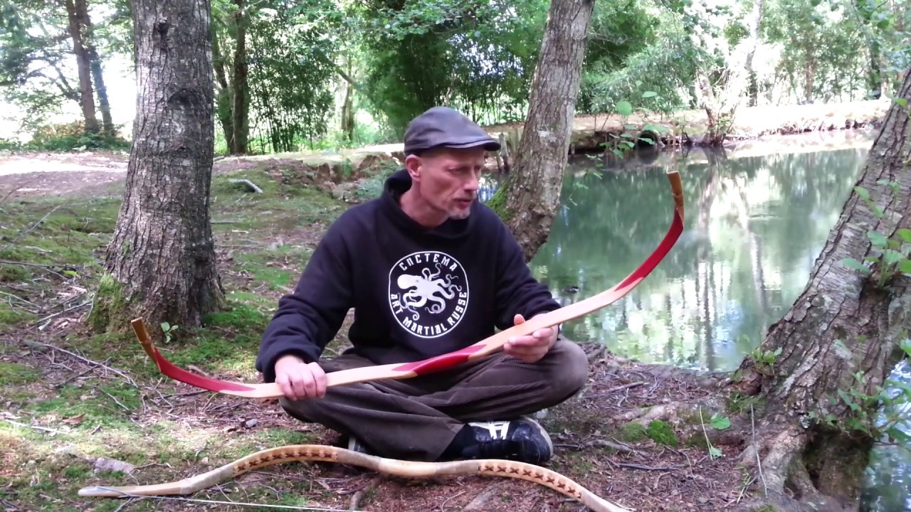 Tir instinctif avec arc traditionnel composite