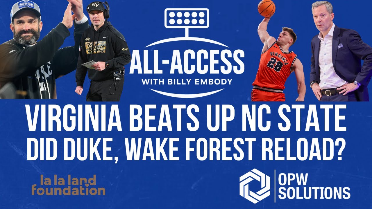 Virginia punishes NC State, UNC over Louisville | Did Duke, Wake Forest reload for 2026 season?