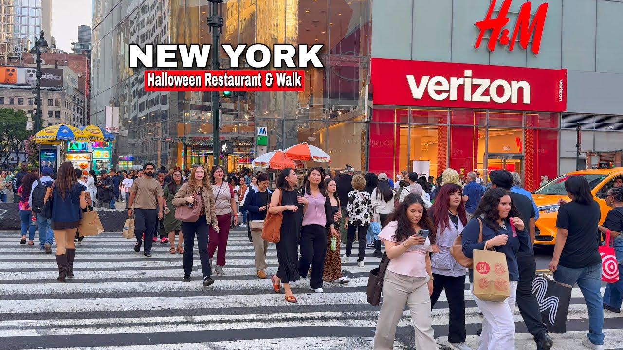Oscar Wilde | NYC’s SCARIEST & Most Beautiful Halloween Restaurant & New York Autumn Walk 2025