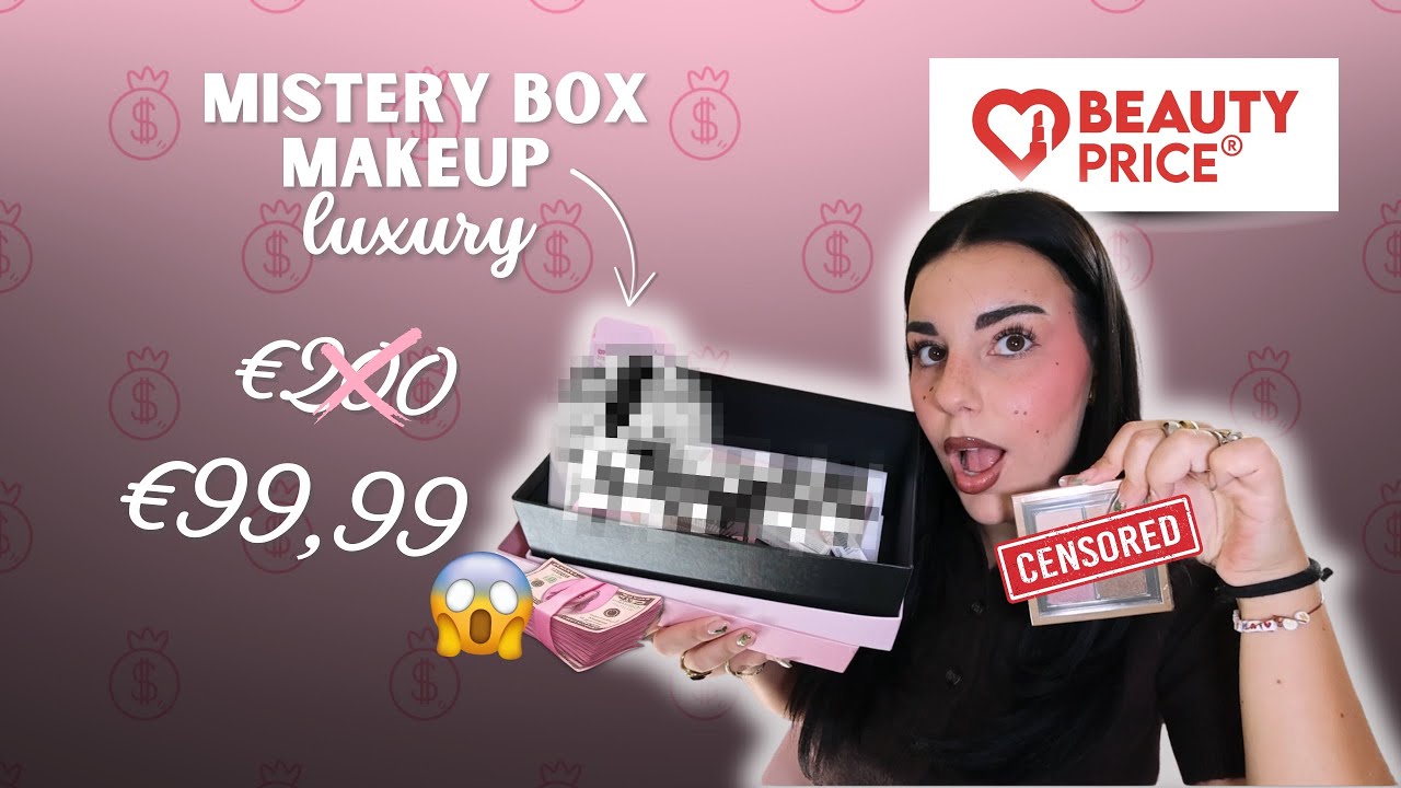 APRO UNA MISTERY BOX LUXURY DA €99 DI BEAUTY PRICE! 💸🛍️ soldi buttati? 😳