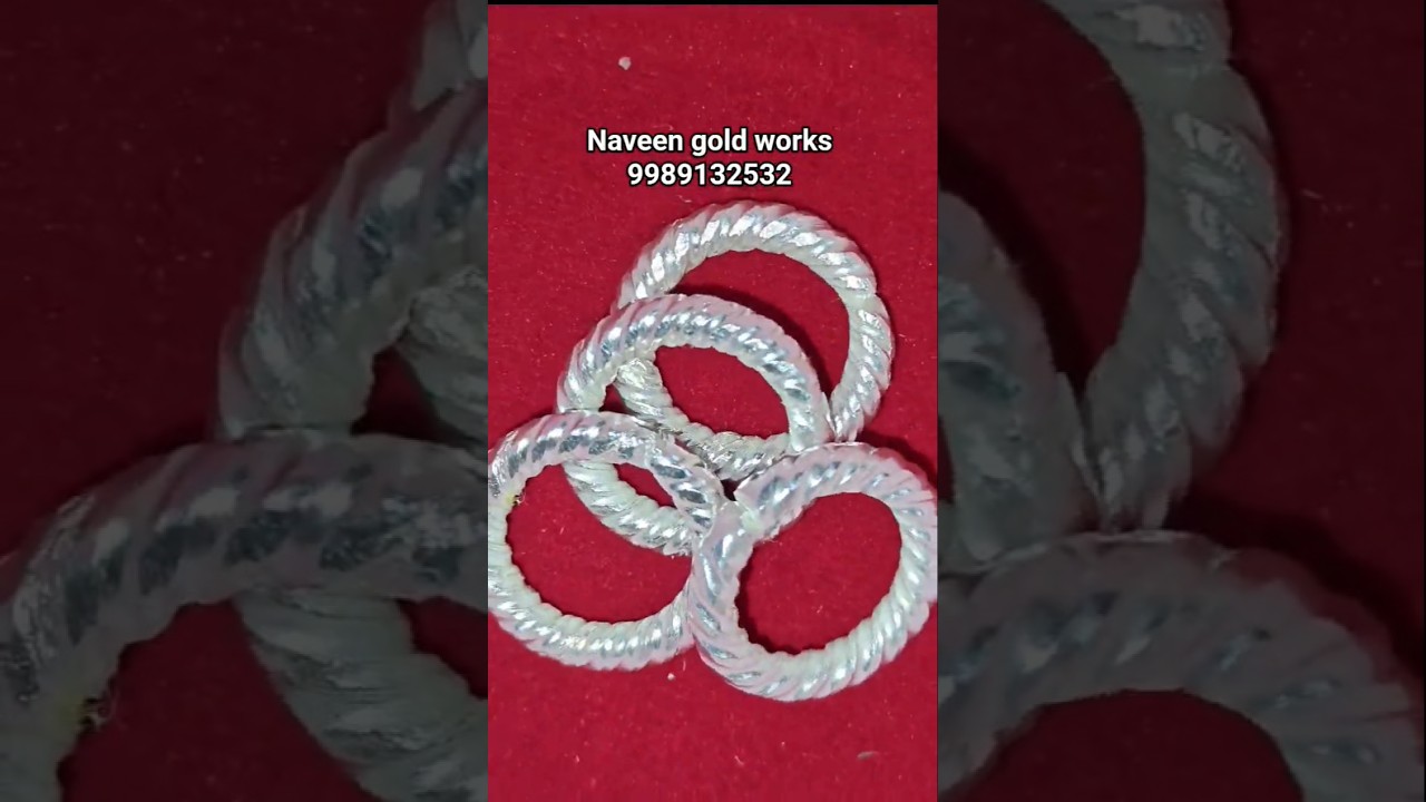 kakarkaya mettalu #mettalumakingvideo #kakarkayamettalu #silvermakingvideo #silverjewllery #silver