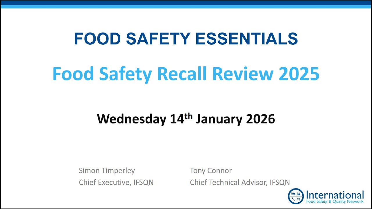 2025 Food Safety Review