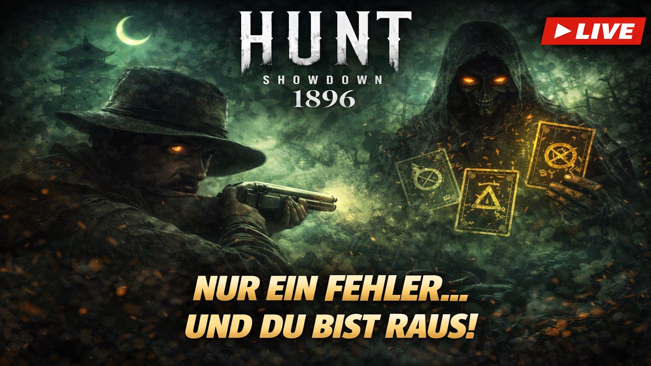 HUNT: SHOWDOWN 1896 LIVE – NUR EIN FEHLER… UND DU BIST RAUS