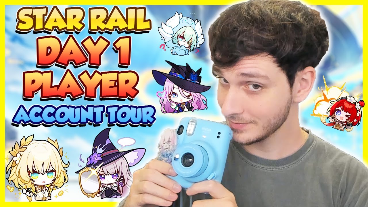 ⭐🚂 ~~ My Day 1 Account Tour! | Honkai Star Rail