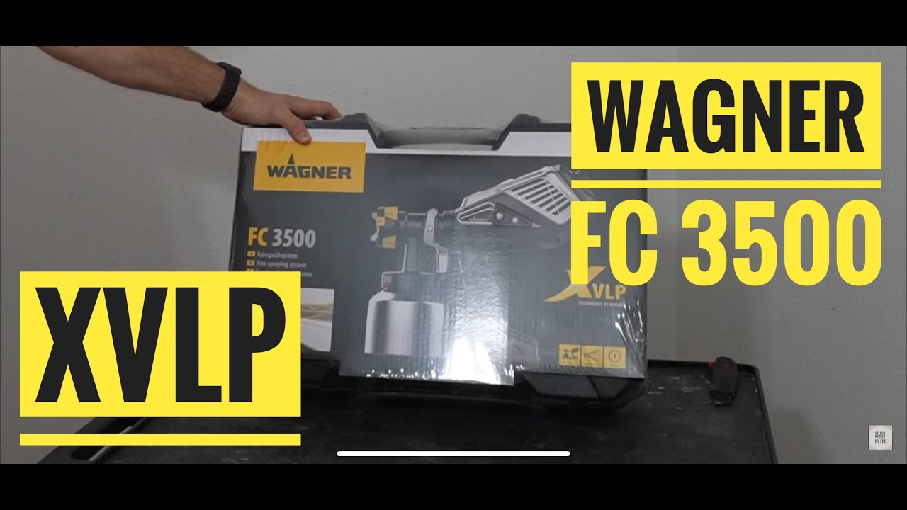 Wagner FC 3500 Unboxing + Inbetriebnahme XVLP HVLP  4K