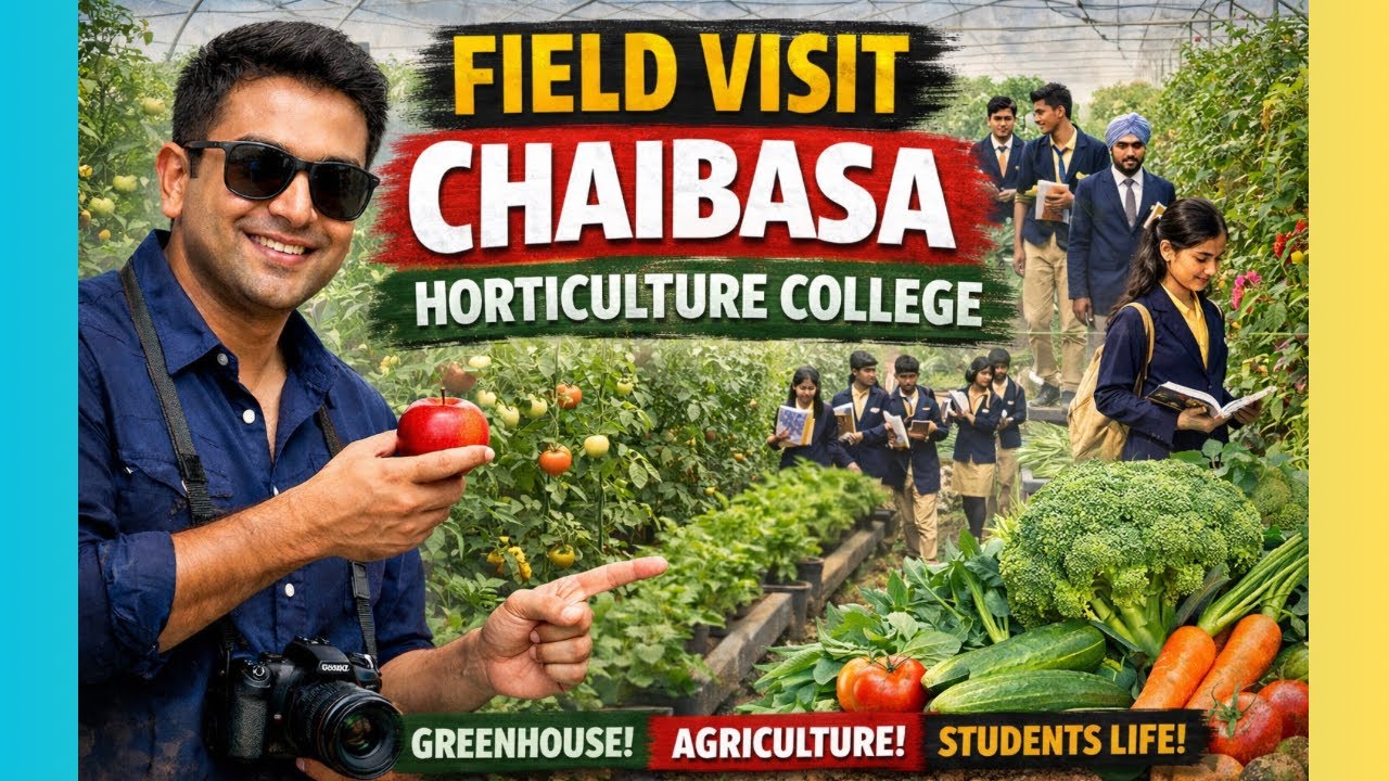 Field visit Horticulture College Khuntpani, Chaibasa 