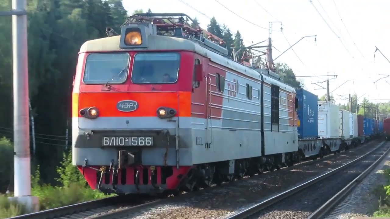 Грузовые и пригородные поезда на юго-западном БМО - 221 км(ВЛ10У, ВЛ11, ВЛ10К, ЧС7, ЭД4М) 22.08.2021