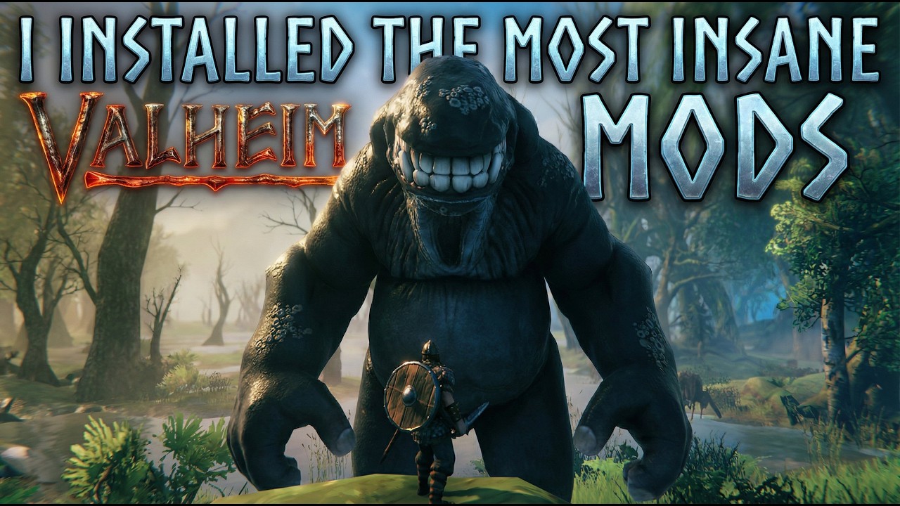 I Installed the Most INSANE Valheim Mods | Modded Ep. 1